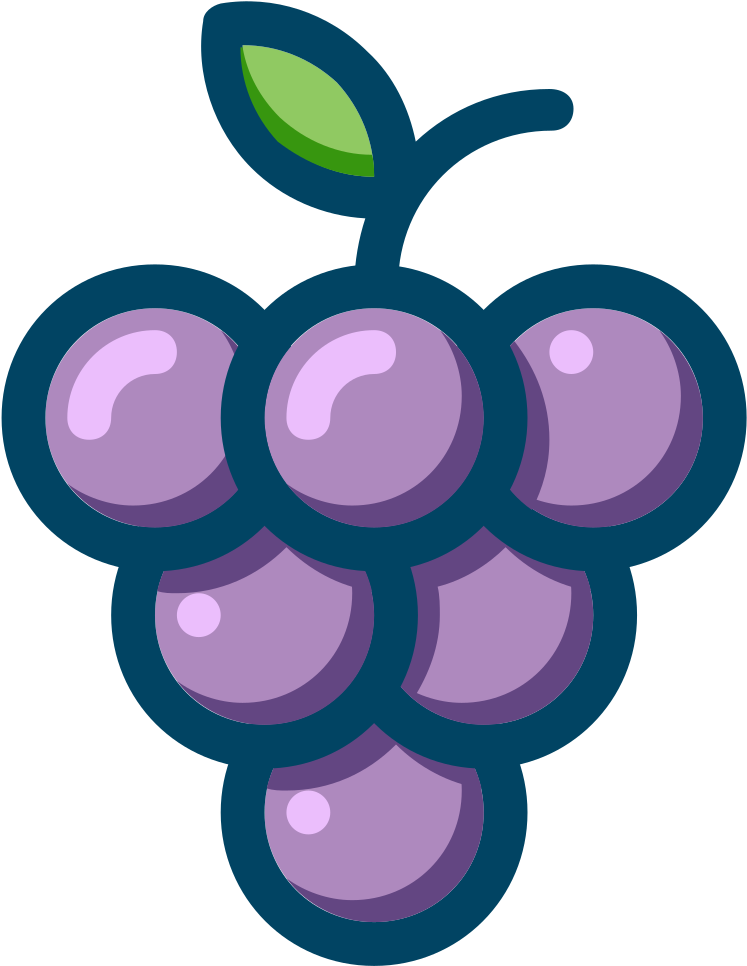 Grapes - Clipart Grapes (781x1000)