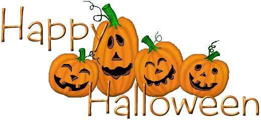 Unbelievable Design Happy Halloween Clipart Activities - Happy Halloween Clip Art (520x240)