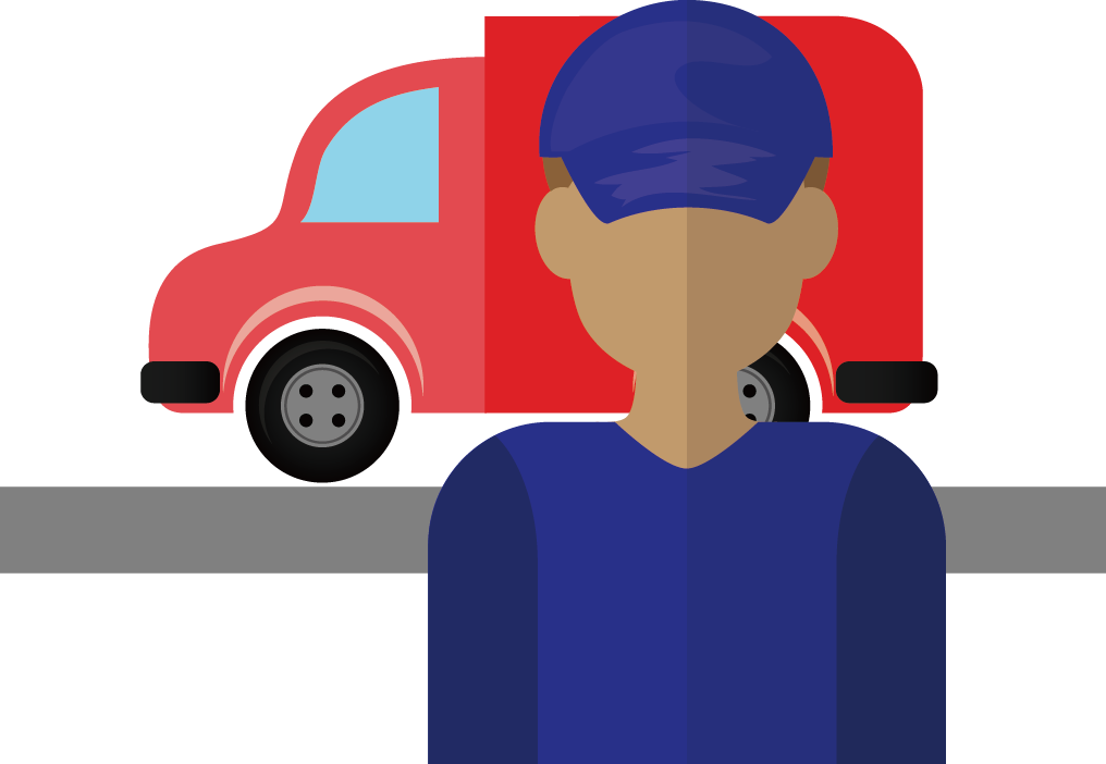 Car Truck Driver Clip Art - Truck Driver.