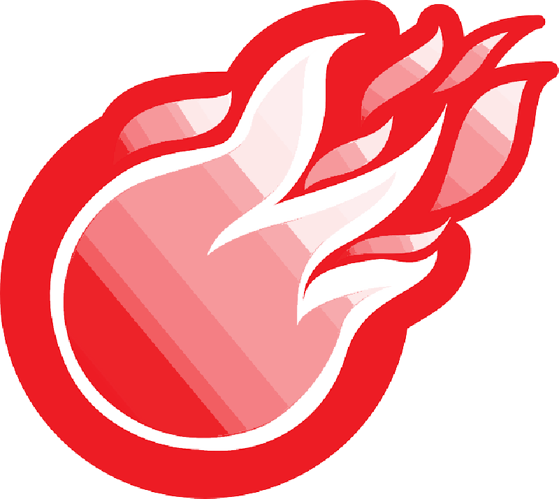 Ball, Circle, Fire, Flame, Gradient, Orange, Red, White - Fire Clipart (800x715)