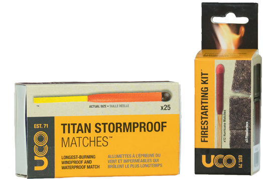 Titan Stormproof Matches & Firestarting Kit - Industrial Revolution Uco Titan Stormproof Matches (600x600)