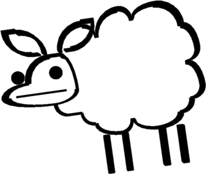 Primitive Folk Art, Digital Collage Sheet, Bottle Cap - Cartoon (768x768)