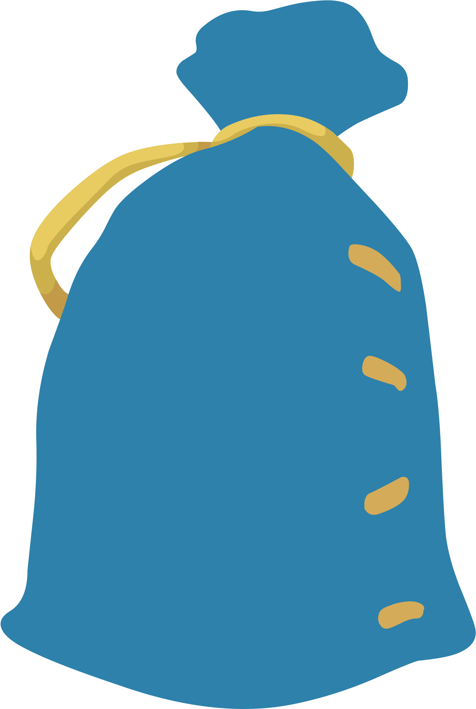 Glitch Clipart Blue - Clip Art (1696x2400)