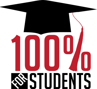 100% For Students - Logo Roane State Community College (400x368)