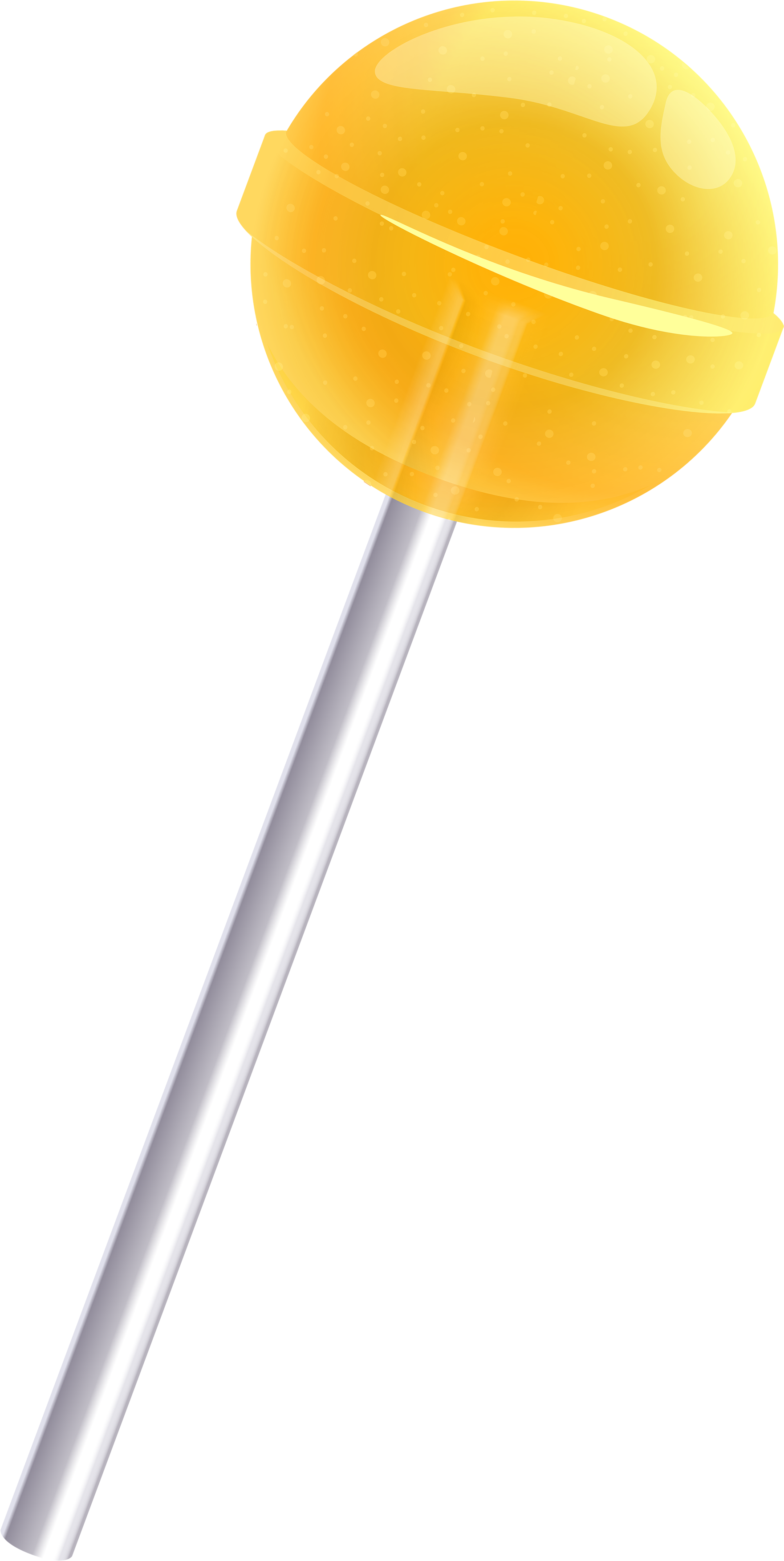Sweet Taste Match 3 Lollipop & Marshmallow Match3 Candy - Yellow Lollipop Png (1761x3507)