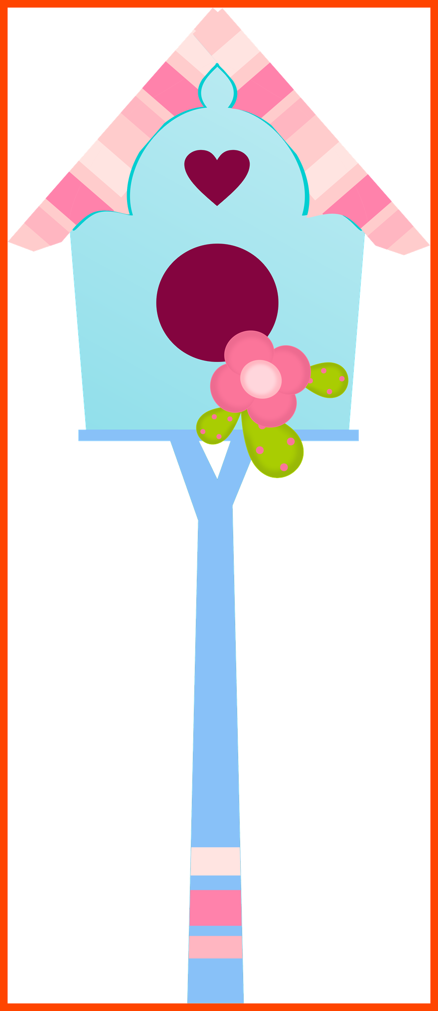 Marvelous Minus Selma De Avila Bueno My Kids Clip Art - Casinha De Passarinho Jardim Encantado Png (879x2030)