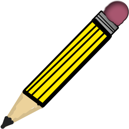 Horizontal Eraser - Pencil (640x640)