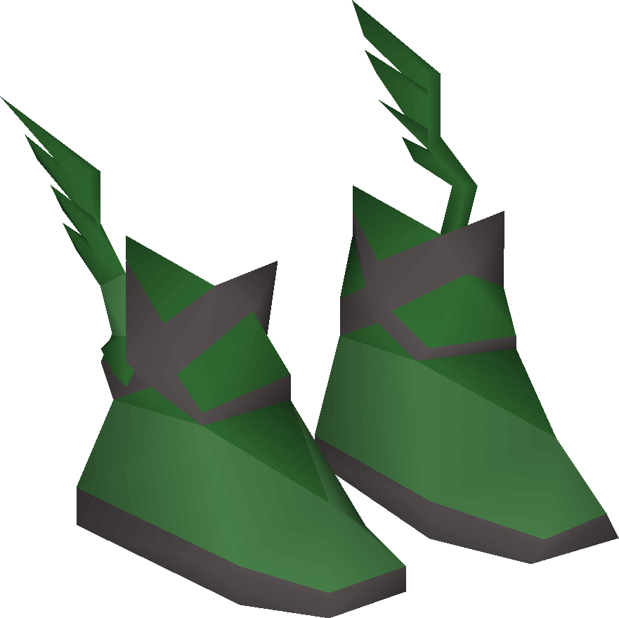 The Graceful Boots Are Part Of The Graceful Outfit - Osrs Graceful Boots (881x879)