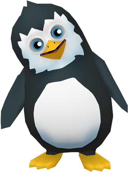 Ski Safari 2 Messages Sticker-3 - Adã©lie Penguin (608x608)