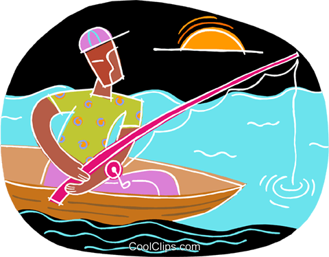 Chalkboard Style, Fishing Royalty Free Vector Clip - Active Surveillance Of Prostate Cancer (480x374)