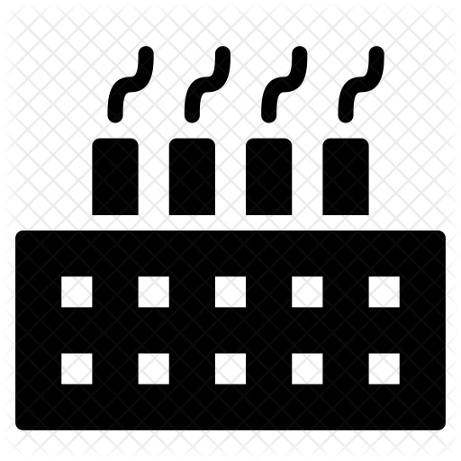 Factory Icon - Building (512x512)