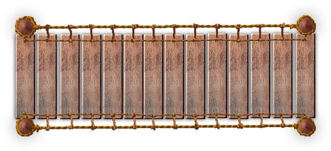Bridge Png Images Free Download - Wooden Bridge Top View (700x480)