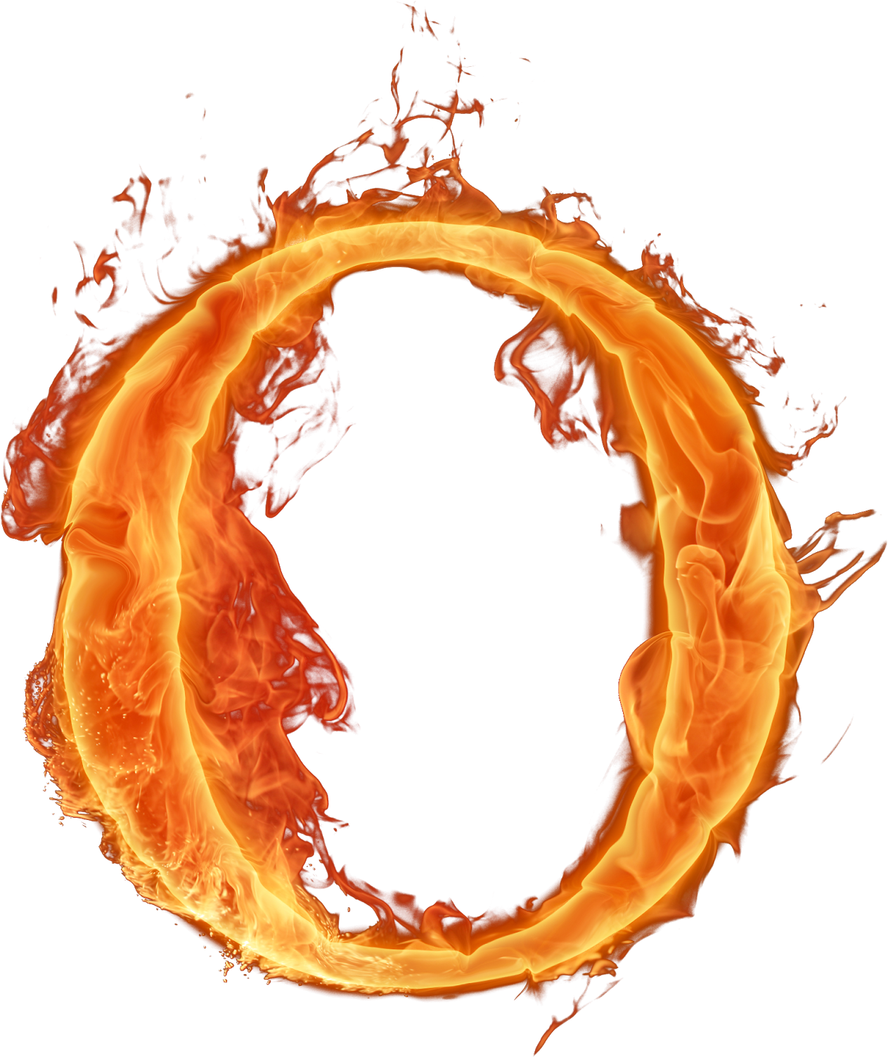 Yükle Flame, Yellow, Flame Clipart Png Image And Clipart - Letra O De Fuego Png (1466x1600)