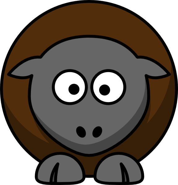 Sheep Cartoon Svg Clip Arts 576 X 600 Px - Funny Green Dragon Cartoon Shower Curtain (576x600)