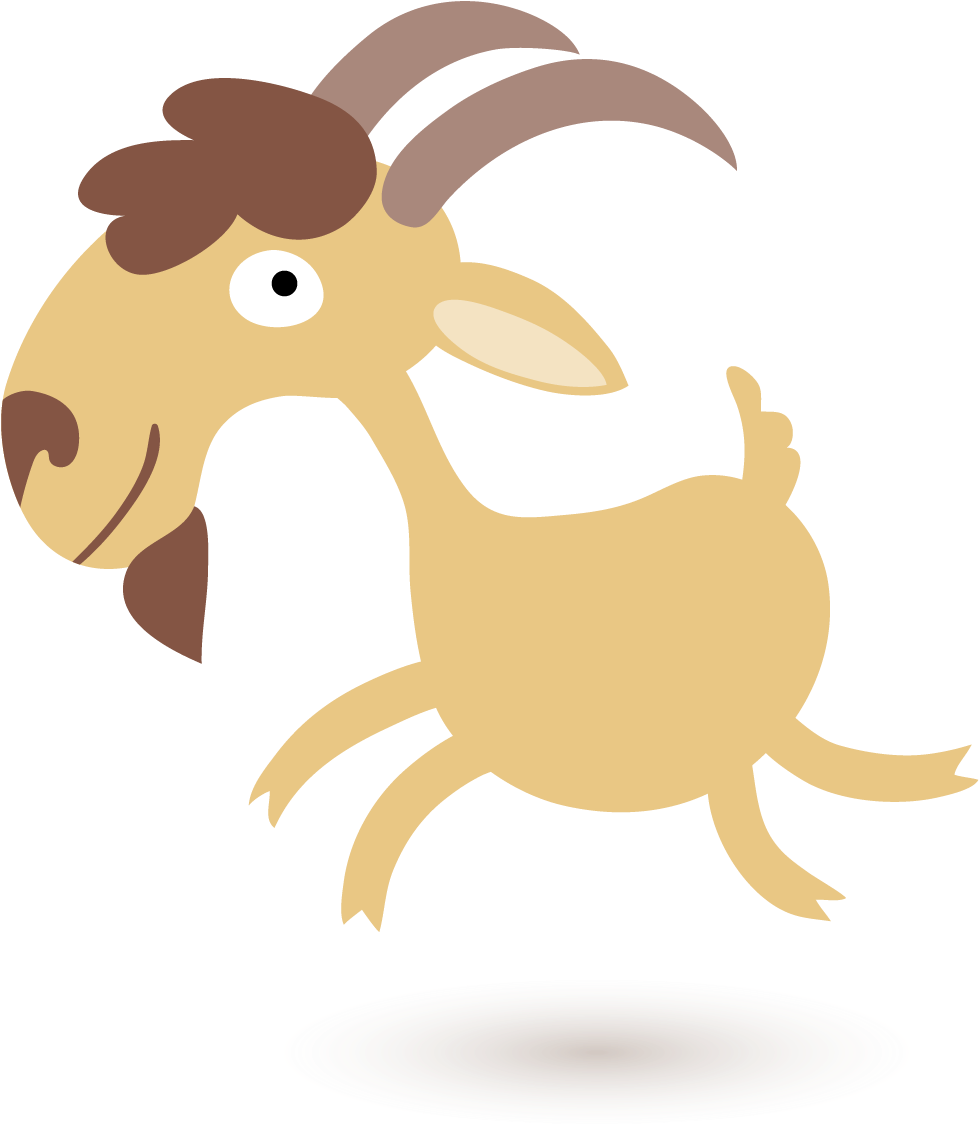 Boer Goat Sheep Cartoon Clip Art - Goat (1434x1464)