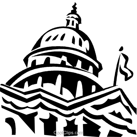 Capitol Building In Washington D - Washington Dc Clipart (480x480)