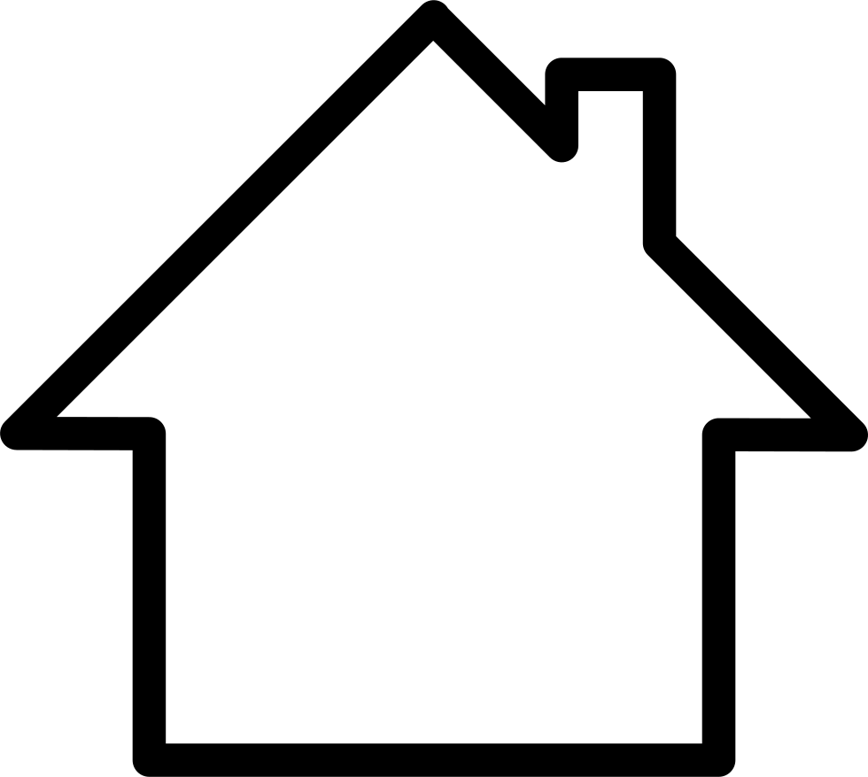 Home Icon Png White (980x878)
