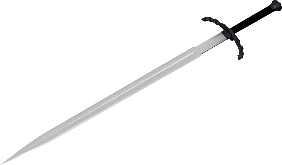 Drawn Khife Transparent Background - Sword (900x527)