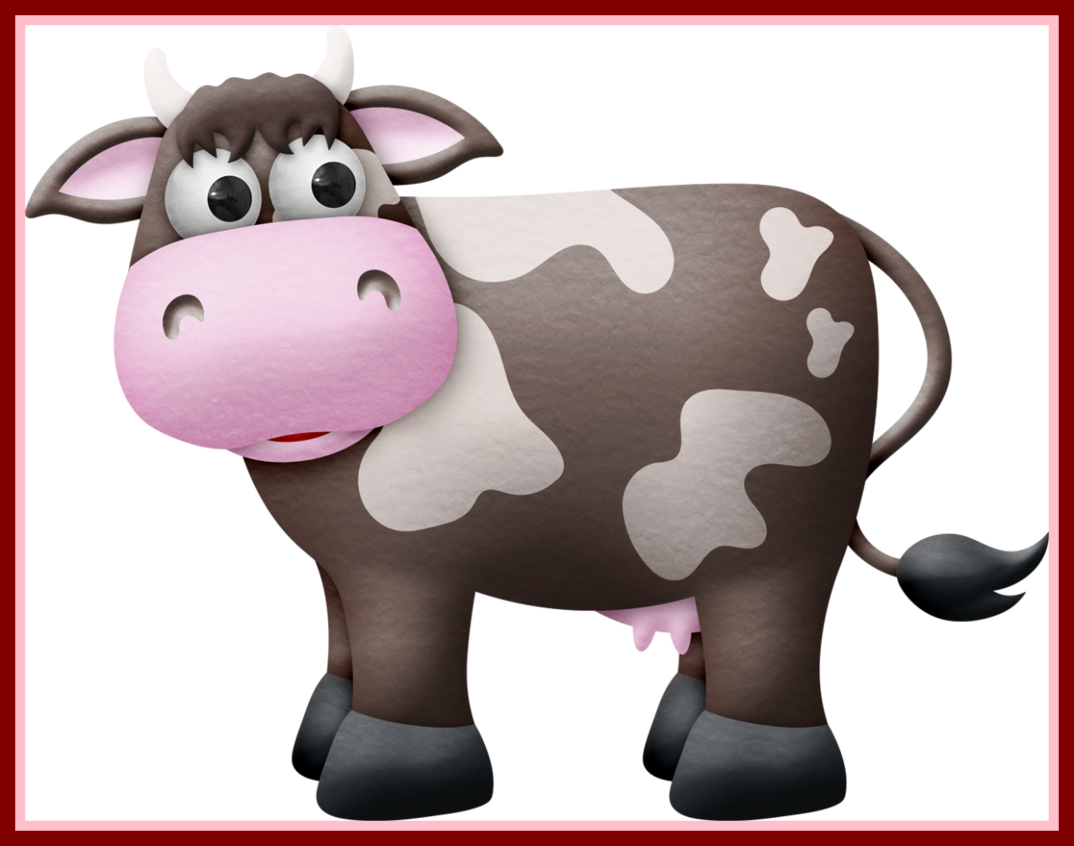 Inspiring Cow Png Cartoon And Clip Art Picture Of Stitch - Clip Art (1074x846)