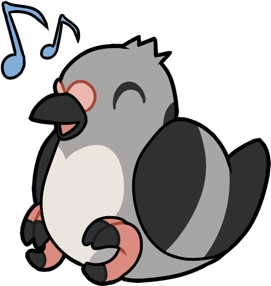 [fanart] Singing Pidove By Ayinai - Pidove Art (600x600)