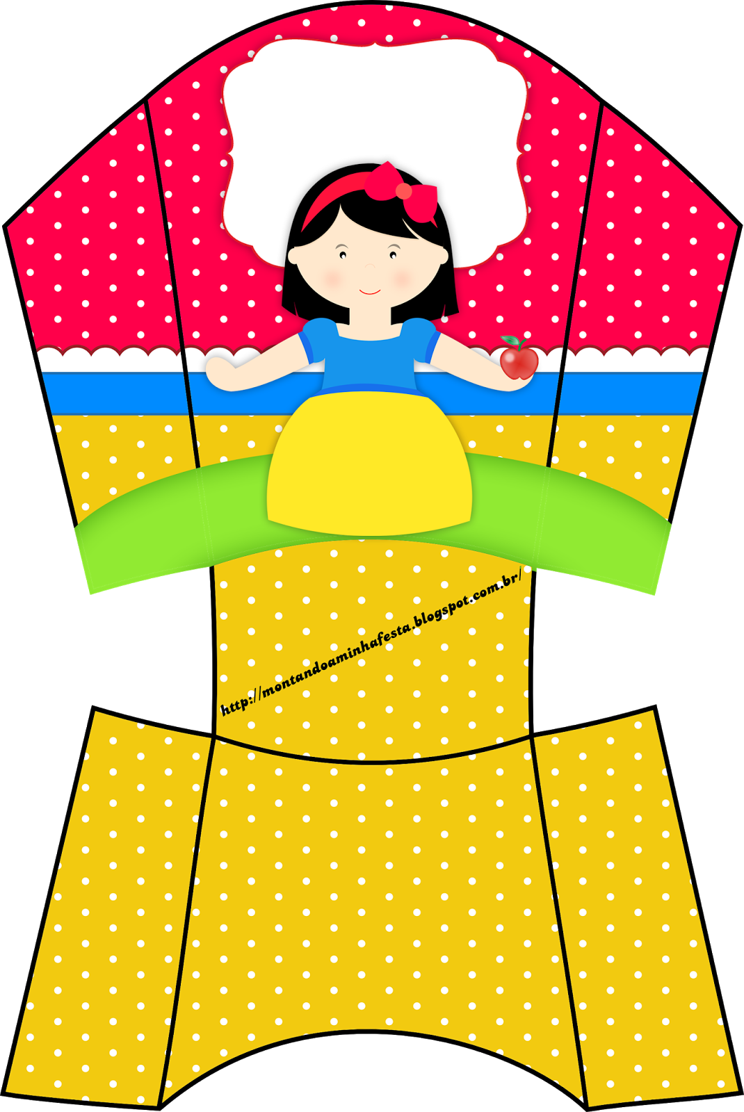 Printable Party, Snow White, Clip Art, Party Kit, Cool - Party (1070x1600)