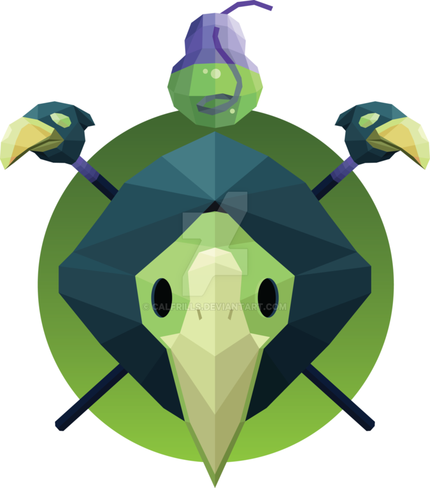 Low-poly Plague Knight By Calfrills - Plague Knight Vector (839x953)