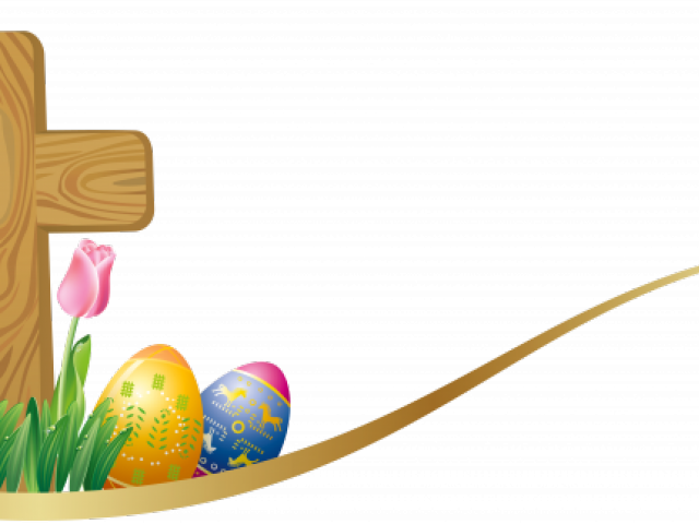 Easter Clipart Mass - Easter Crosses Clip Art (640x480)