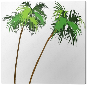 Cuadro En Lienzo Palms - Palm Tree Clip Art (400x400)