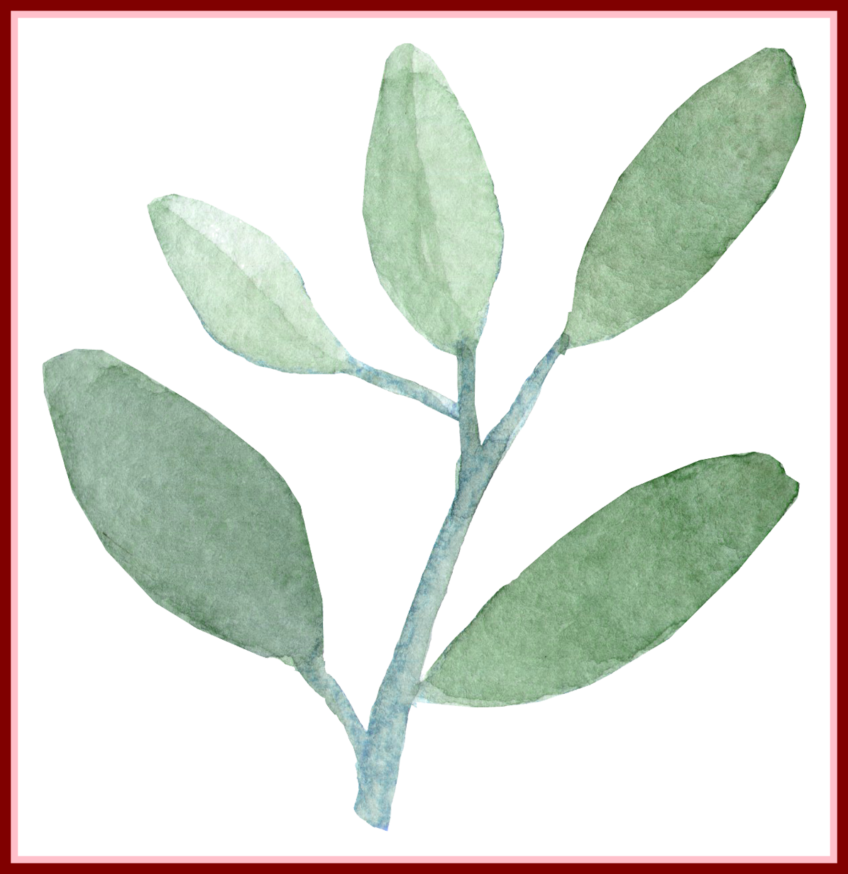 Amazing Watercolor Leaves Pic For Coconut Leaf Transparent - Amazing Watercolor Leaves Pic For Coconut Leaf Transparent (1195x1232)