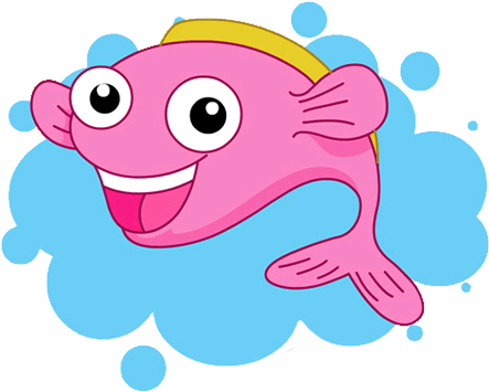Fish - Happy Fish Clip Art (450x450)