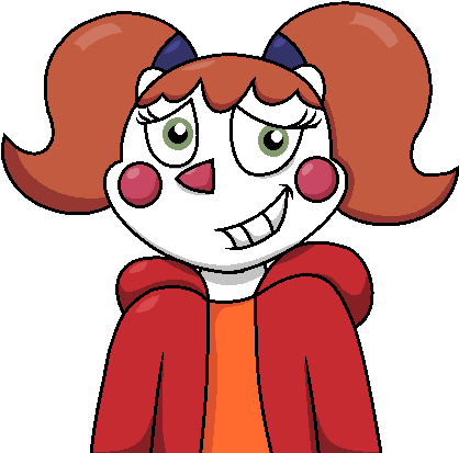 Undertale/fnaf Sl Crossover By Child Of Sun - Circus Baby Sans (452x431)