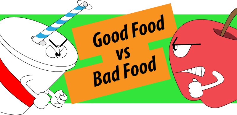 Food Fight - Cartoon (800x389)
