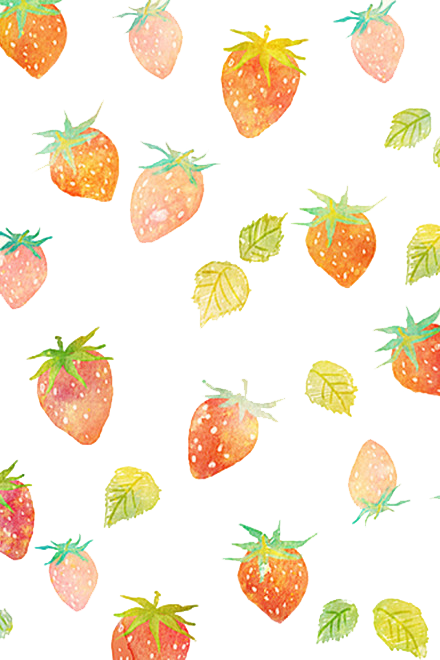 Strawberry Wallpaper - Strawberry Background - Cisland Apple Watch Band Leather,apple Watch Strap (440x660)