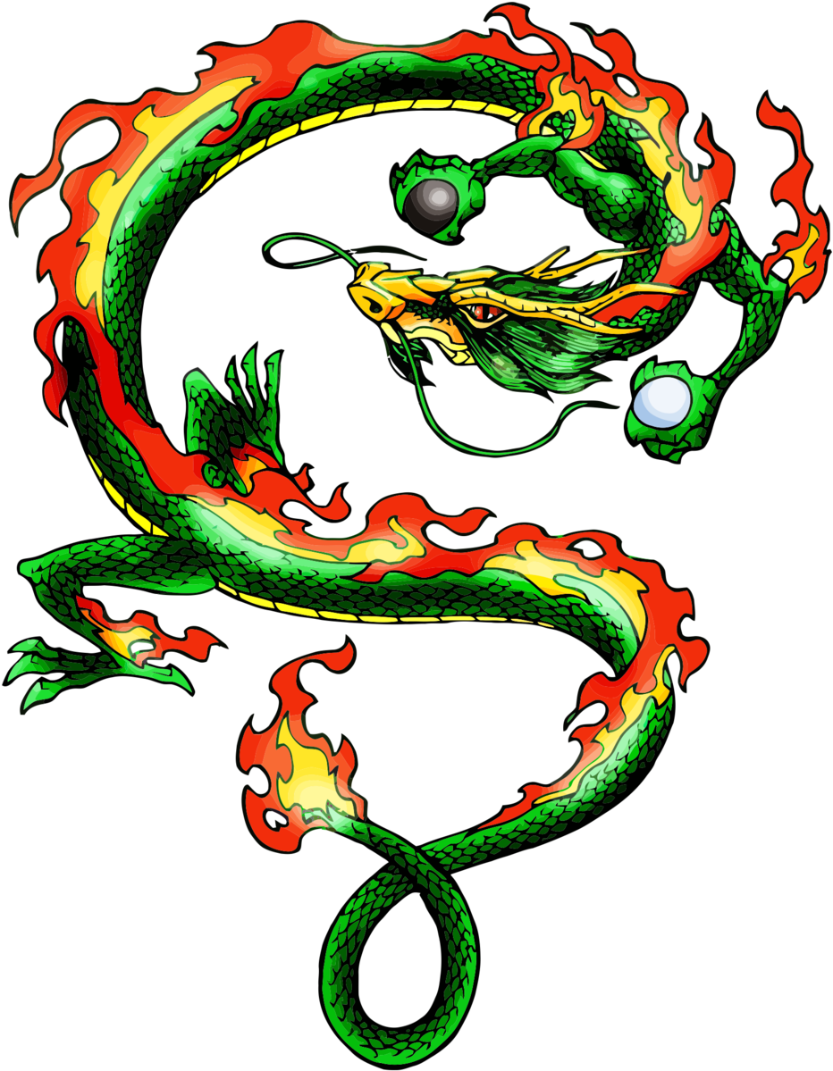 China Chinese Dragon Clip Art - Dragon Oriental Png (1024x1280)