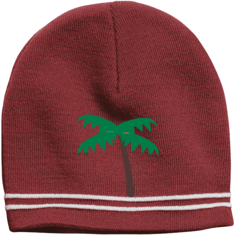 Palm Tree Emoji Stc20 Sport-tek Colorblock Beanie - Dodge Demon 2 Stc20 Sport-tek Colorblock Beanie (480x480)