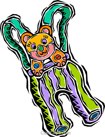 Baby Overalls, Clothes Royalty Free Vector Clip Art - Illustration (367x480)