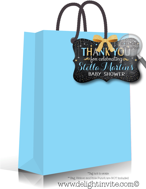 Twinkle Twinkle Little Star Boy Baby Shower Favor Tags - Twinkle Twinkle Little Star Thank You Tags (613x822)