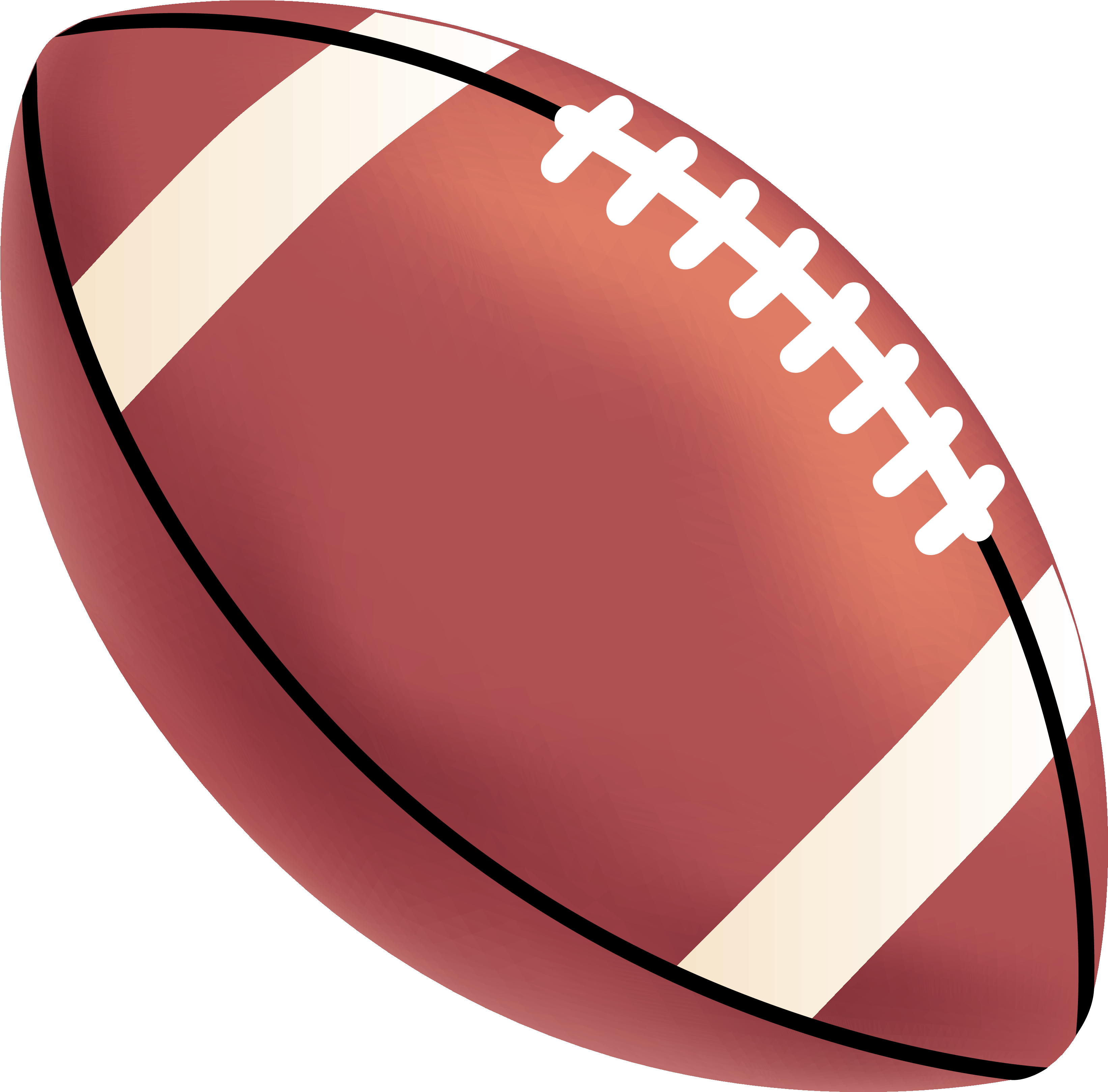 Football Clip Art - Football Clip Art (3300x3237)