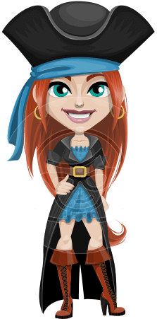 Brianna The Fearless - Cartoon (418x464)