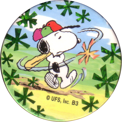 Unknown > Peanuts Sports B3 Snoopy Baseball - Marmont Hill - Snoopy Playing Ball Peanuts Print (500x500)