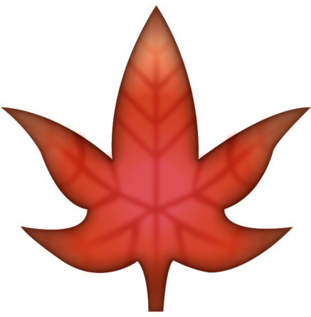 Maple Leaf Emoji - Leaf Emoji Gif (466x480)