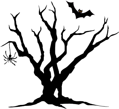 Halloween Tree Png Hd - Halloween Tree Png (400x371)