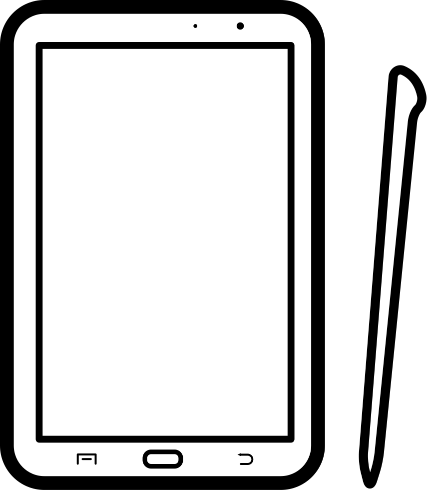 Samsung Clipart Svg - Dibujos De Telefonos Samsung (855x980)