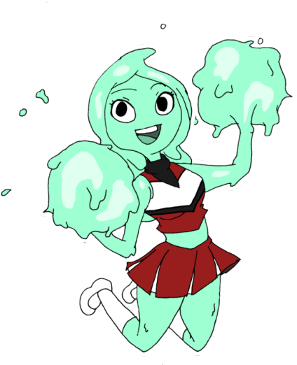 I Hope Slimegirl's Fans Enjoy Her In This Costume - Cartoon (500x545)