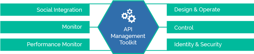 Key Components Of Api Management Toolkit - Graphic Design (900x192)