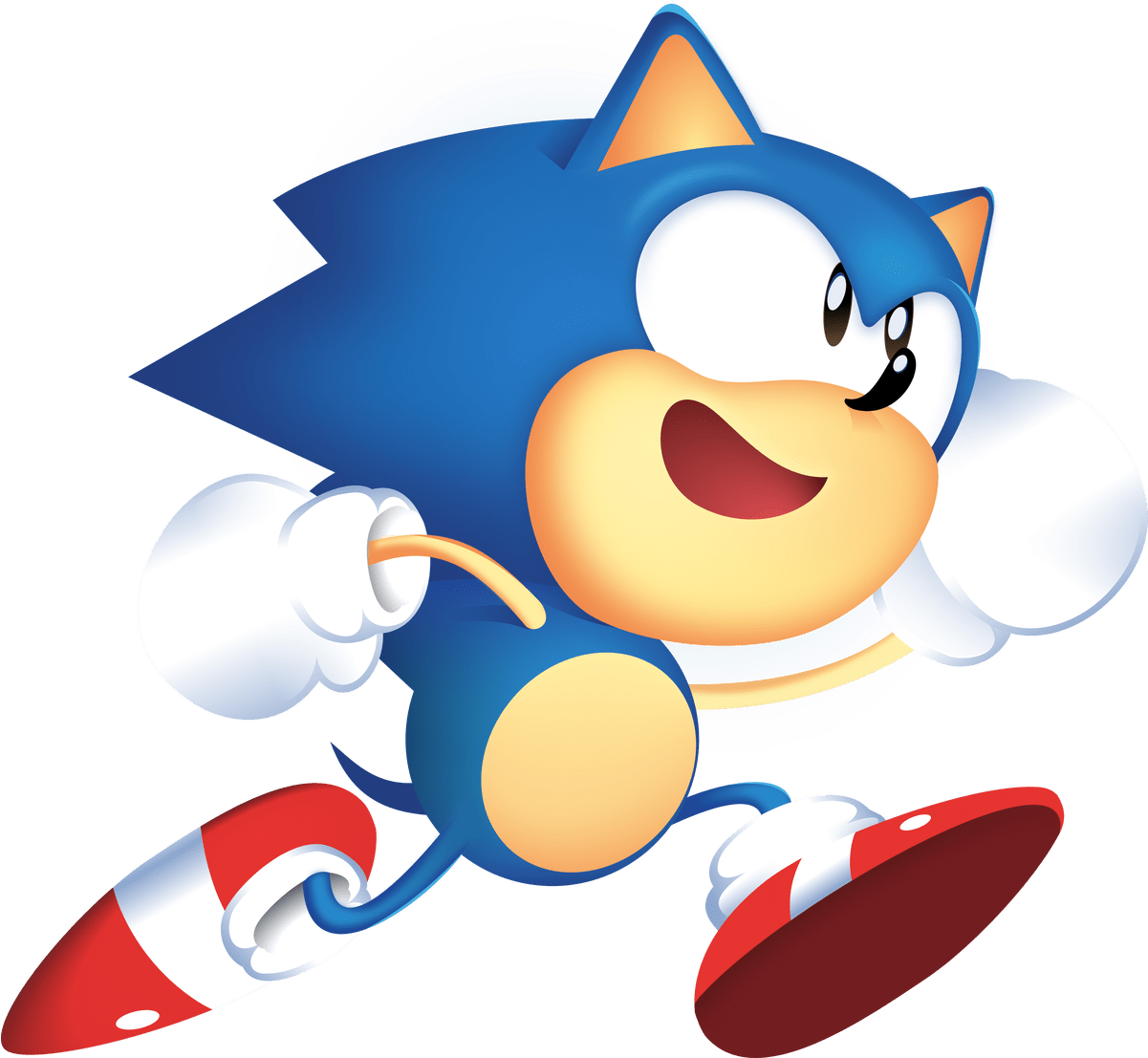 Sonic The Hedgehog Movie - Sonic Mania Sonic Png (1200x1198)