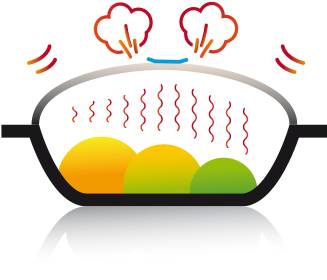 The Third Step Of The Micvac Method Is In-pack Cooking - Micvac (400x400)