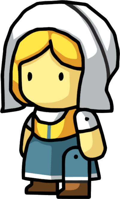 Milkmaid - Scribblenauts Woman (401x662)