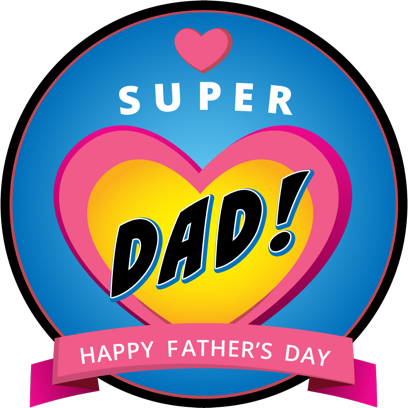 Father's Day Stickers - Sticker (408x408)