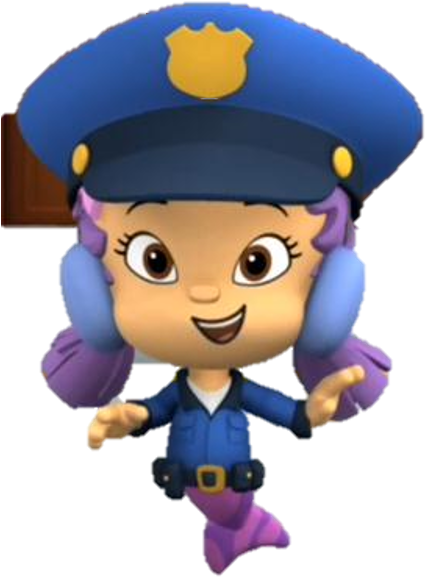 Oona As A Police Woman - Cartoon (432x587)